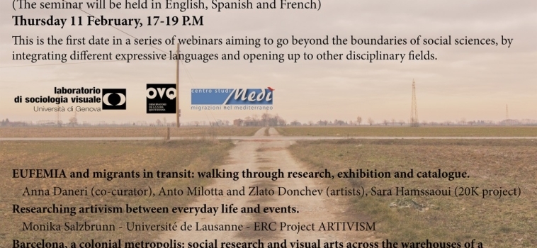 Seminar “Art, Visuality and Social Research. Tales from the field”