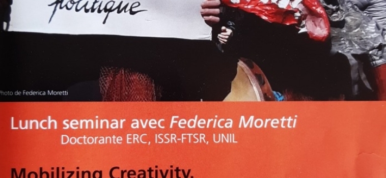 Presentation at the Colloquium ISSR by Federica Moretti