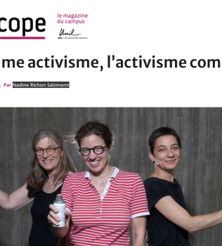 ERC Artivism present at l’uniscope