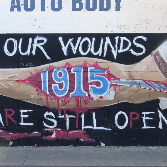 Our wounds are still open, by Artoon